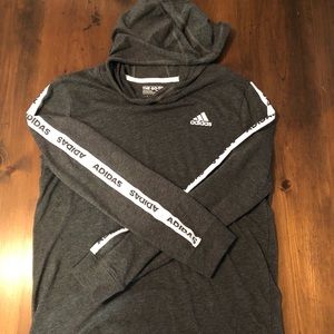 Boys size L Adidas long sleeved t shirt